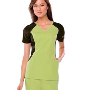 Baby Phat Green and Black scrubs